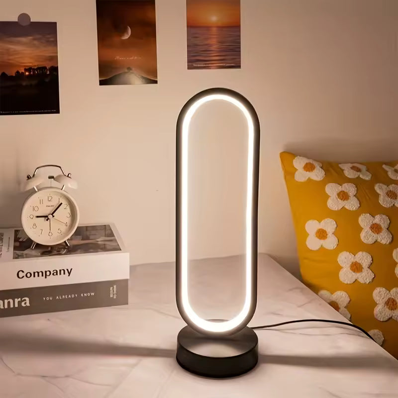 LED Ring Table Lamp
